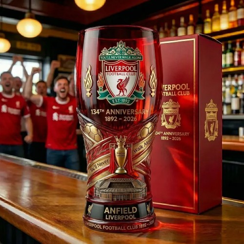 Fußball verein Jubiläum Collector's Edition Glass erie