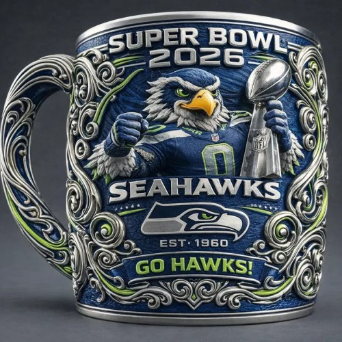 Seattle Seahawks Super Bowl 2026 Becher