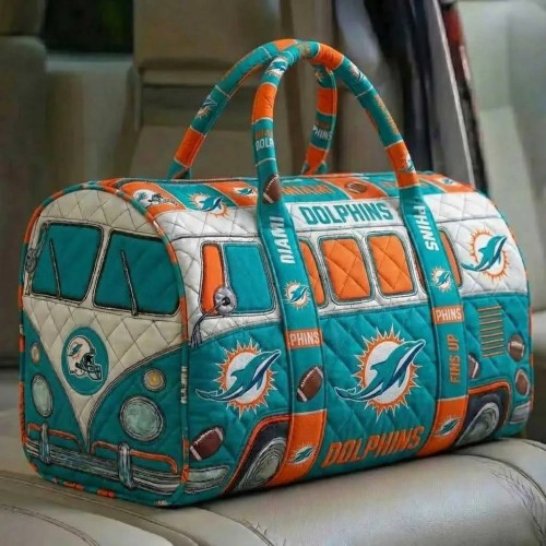 Gequiltete Duffle Bag GTS015392 Dolphins Limted Edition