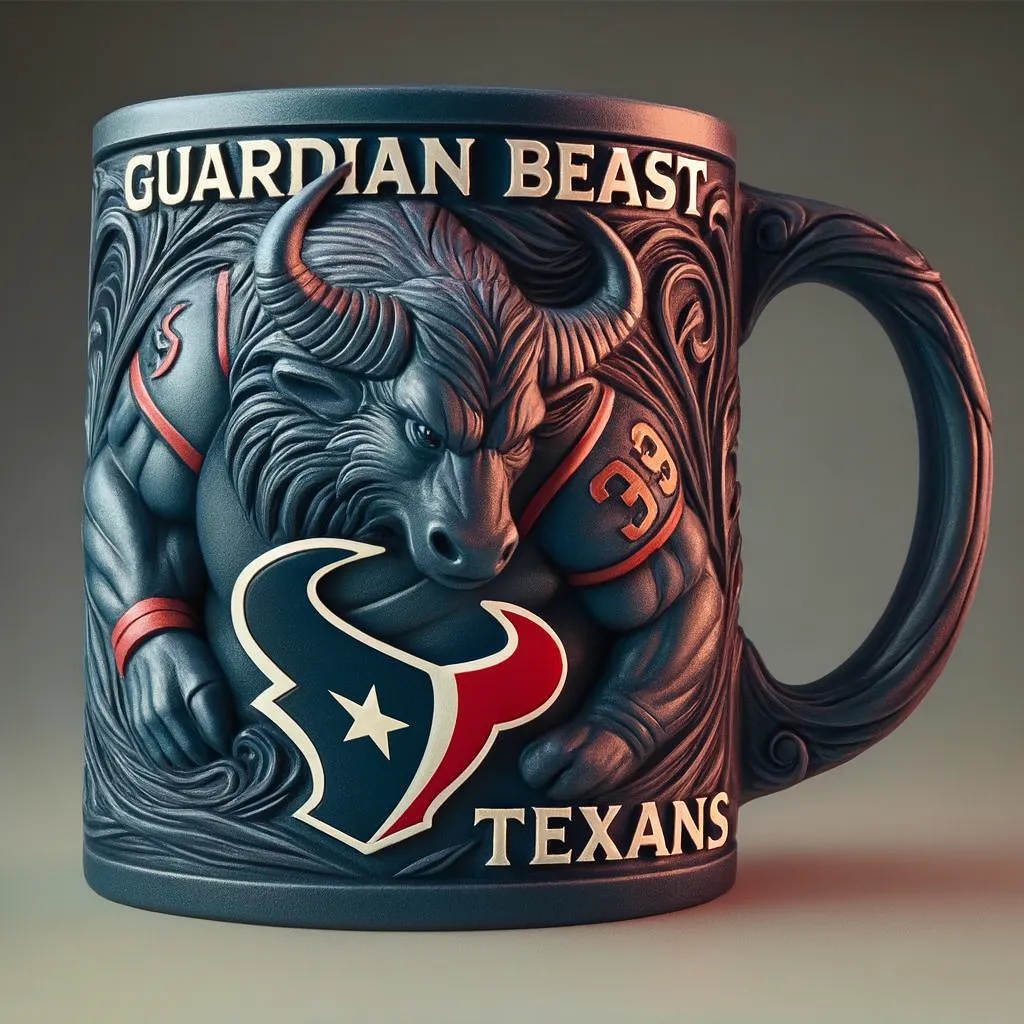 Fußball-Saison 2025-2026 Guardian Beast 3D-Tasse Fußball-Saison 2025-2026 Guardian Beast 3D-Tasse