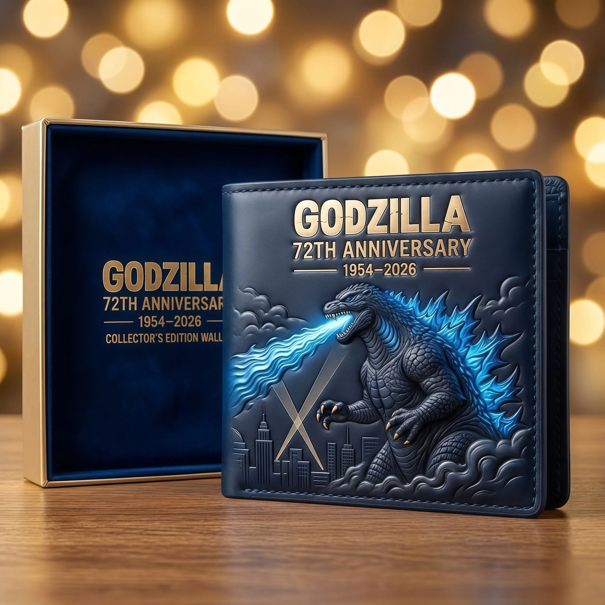 Godzilla 72nd Anniversary Commemorative Wallet Godzilla 72nd Anniversary Commemorative Wallet