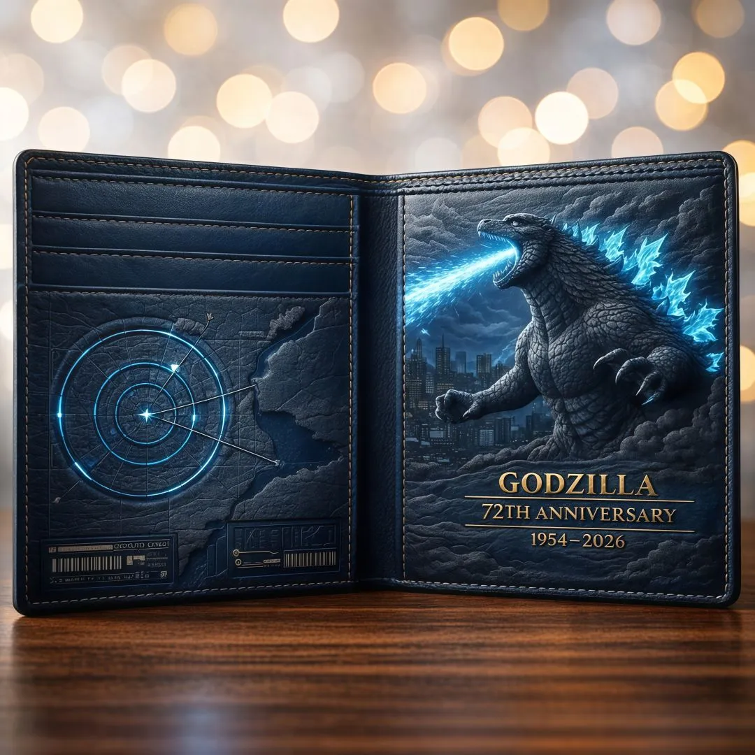 Godzilla 72nd Anniversary Commemorative Wallet Godzilla 72nd Anniversary Commemorative Wallet