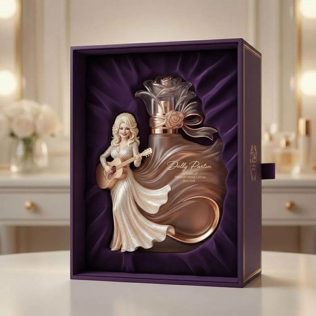 Dolly Patton 80th Anniversary Perfume Bottle Dolly Patton 80th Anniversary Perfume Bottle