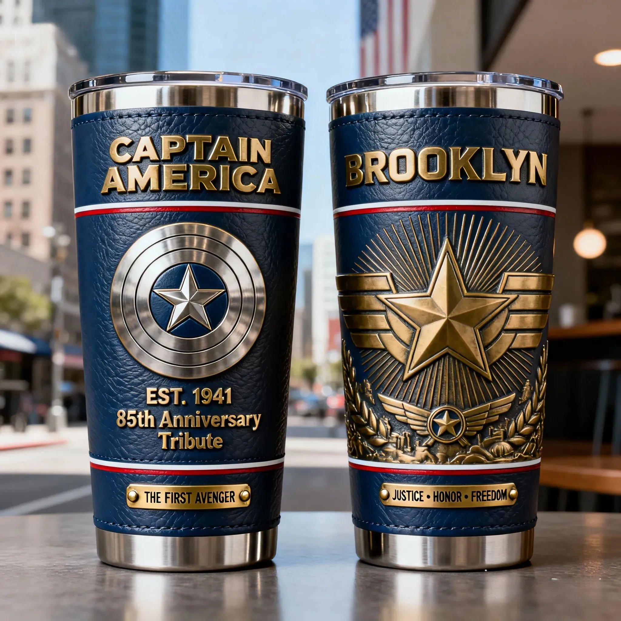 Superhero-Themed Anniversary Tumbler Collection Superhero-Themed Anniversary Tumbler Collection
