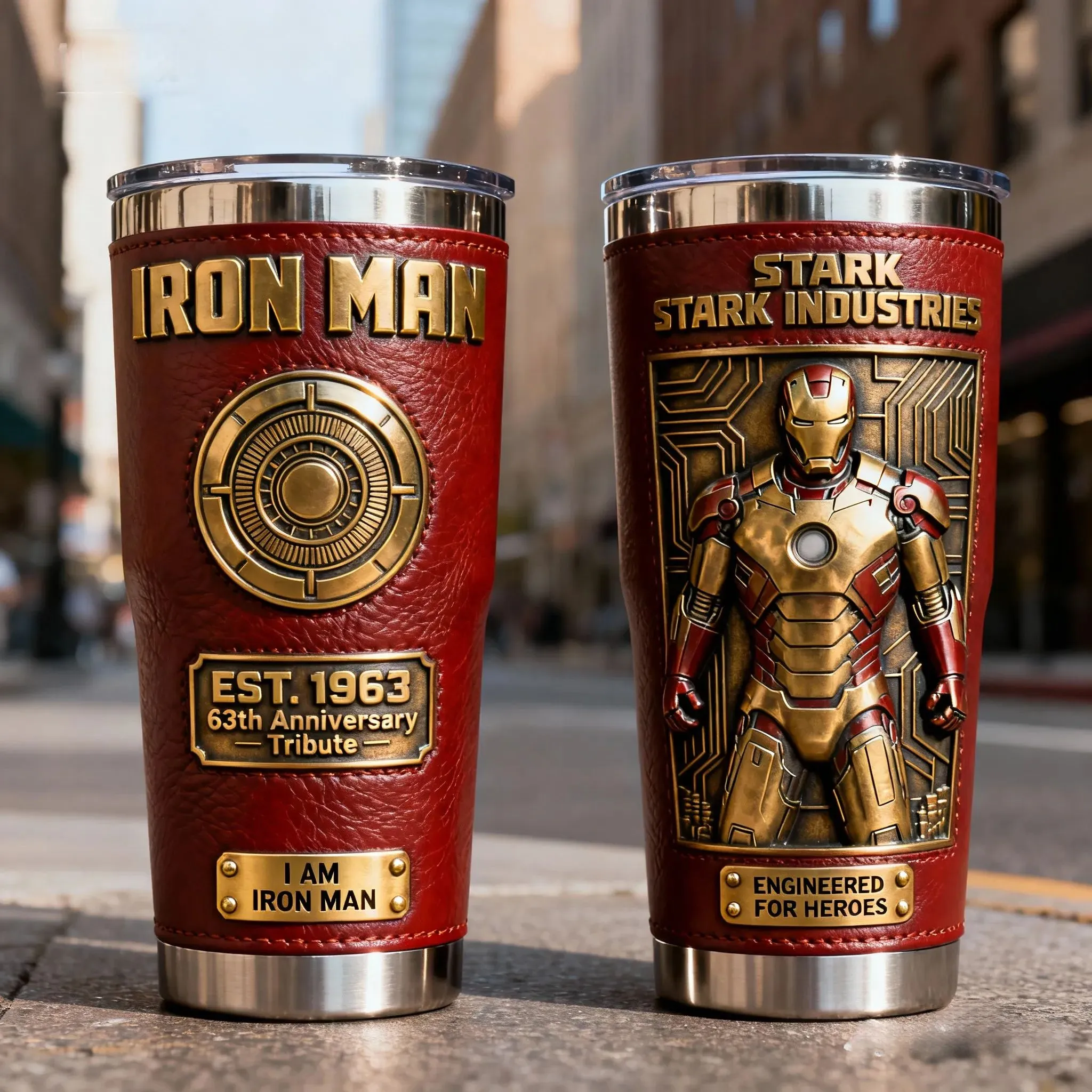 Superhero-Themed Anniversary Tumbler Collection Superhero-Themed Anniversary Tumbler Collection