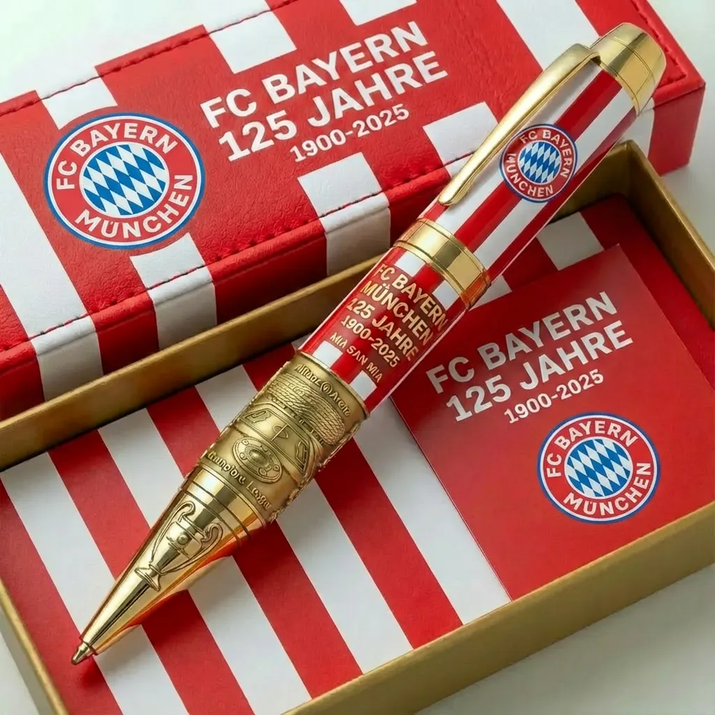 FC Bayern München 125. Jubiläum Sammler edition Stift
