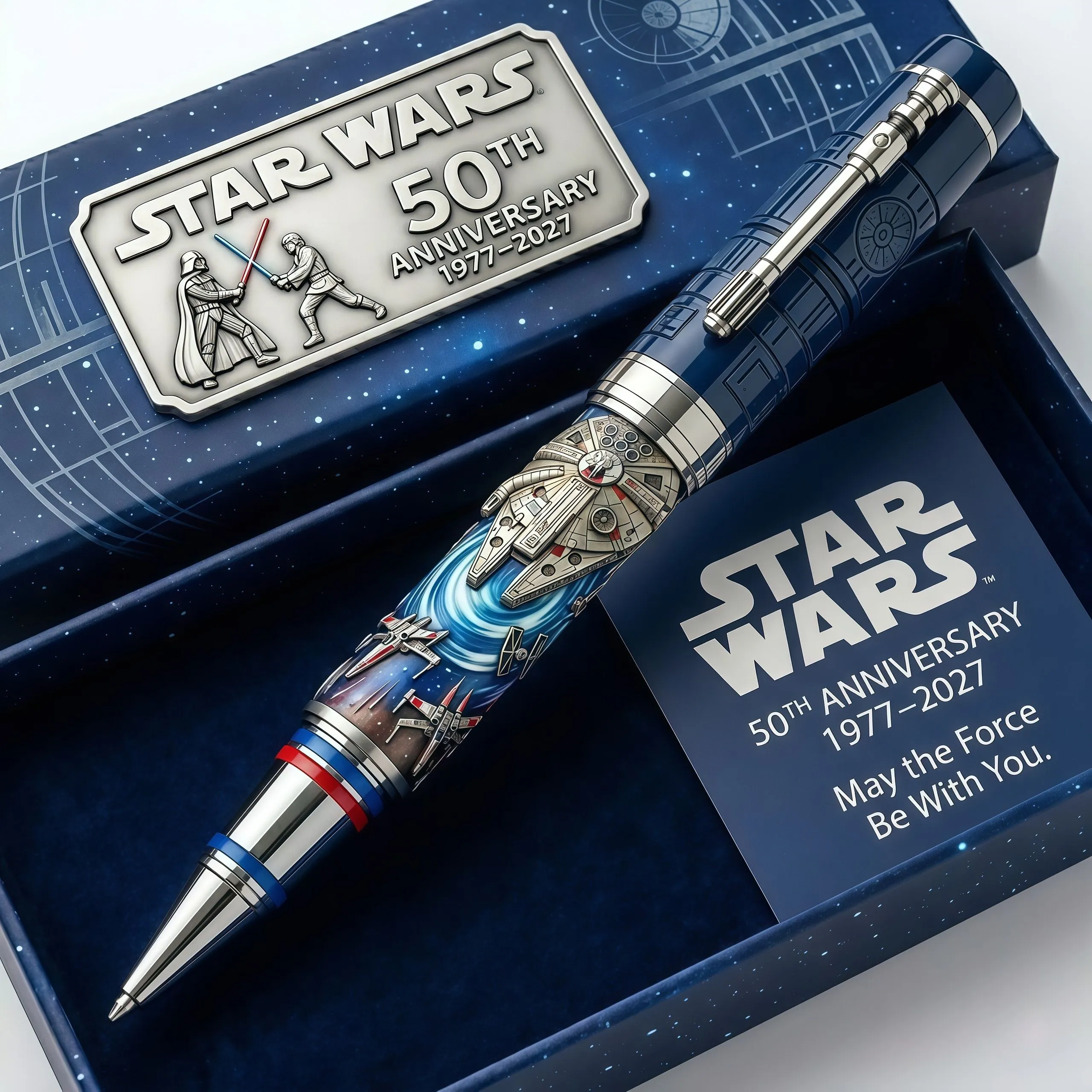 STAR WARS Gedenk stift zum 50. Jahrestag (1977-2027)