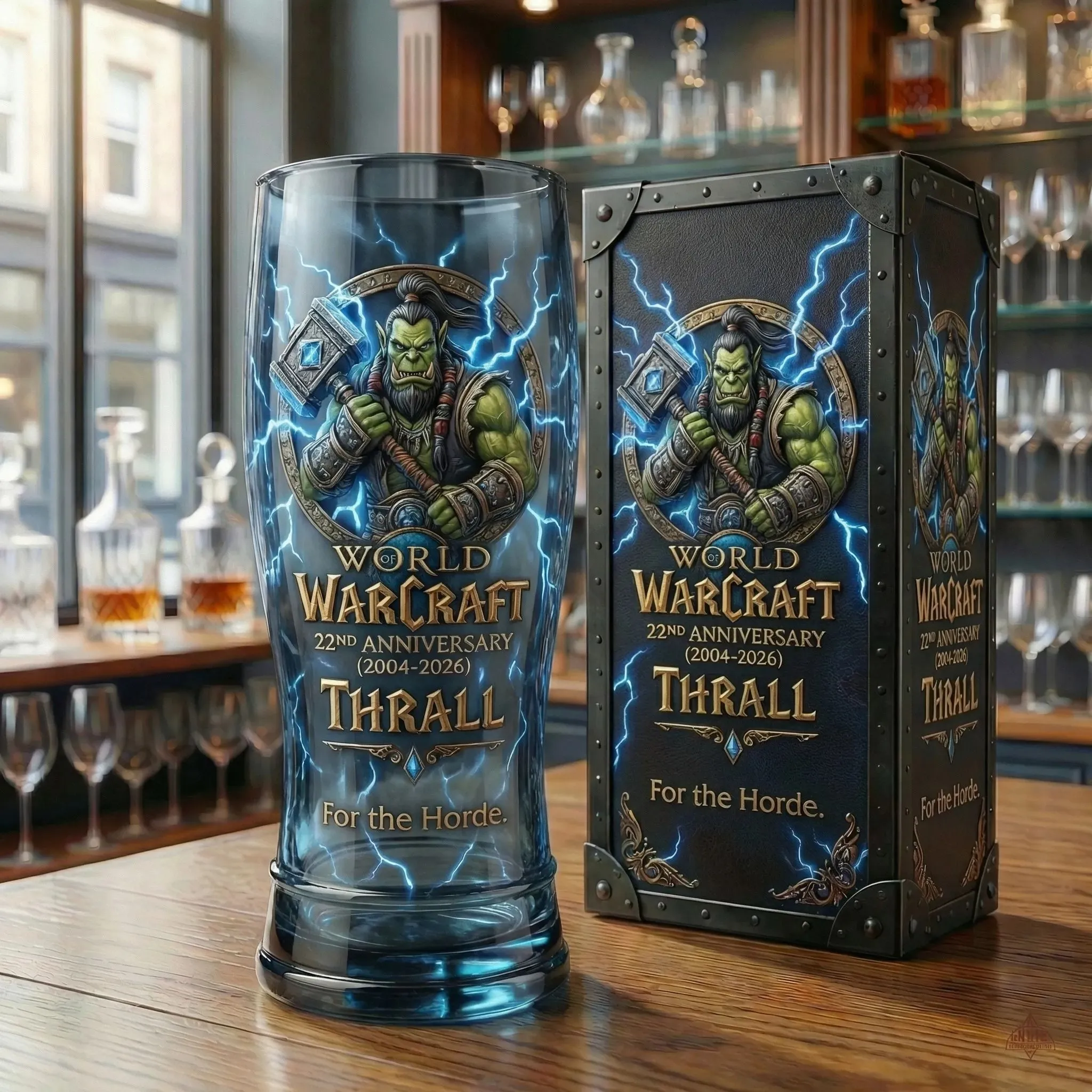 Azer Legends-Kollektor glas zum 22. Jahrestag