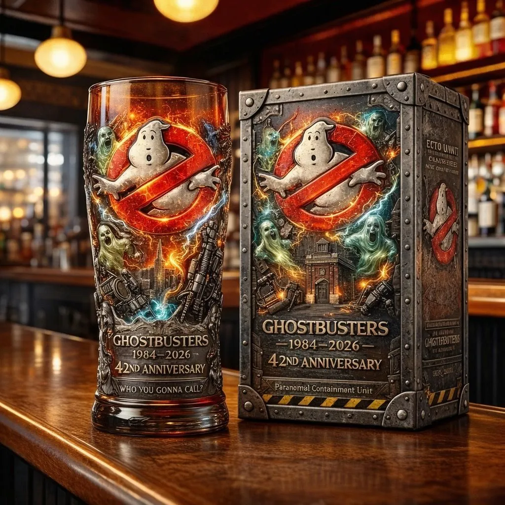 GB Legacy 1984-2026 42. Jahrestag 3D-Relief Pint Glas GB Legacy 1984-2026 42. Jahrestag 3D-Relief Pint Glas