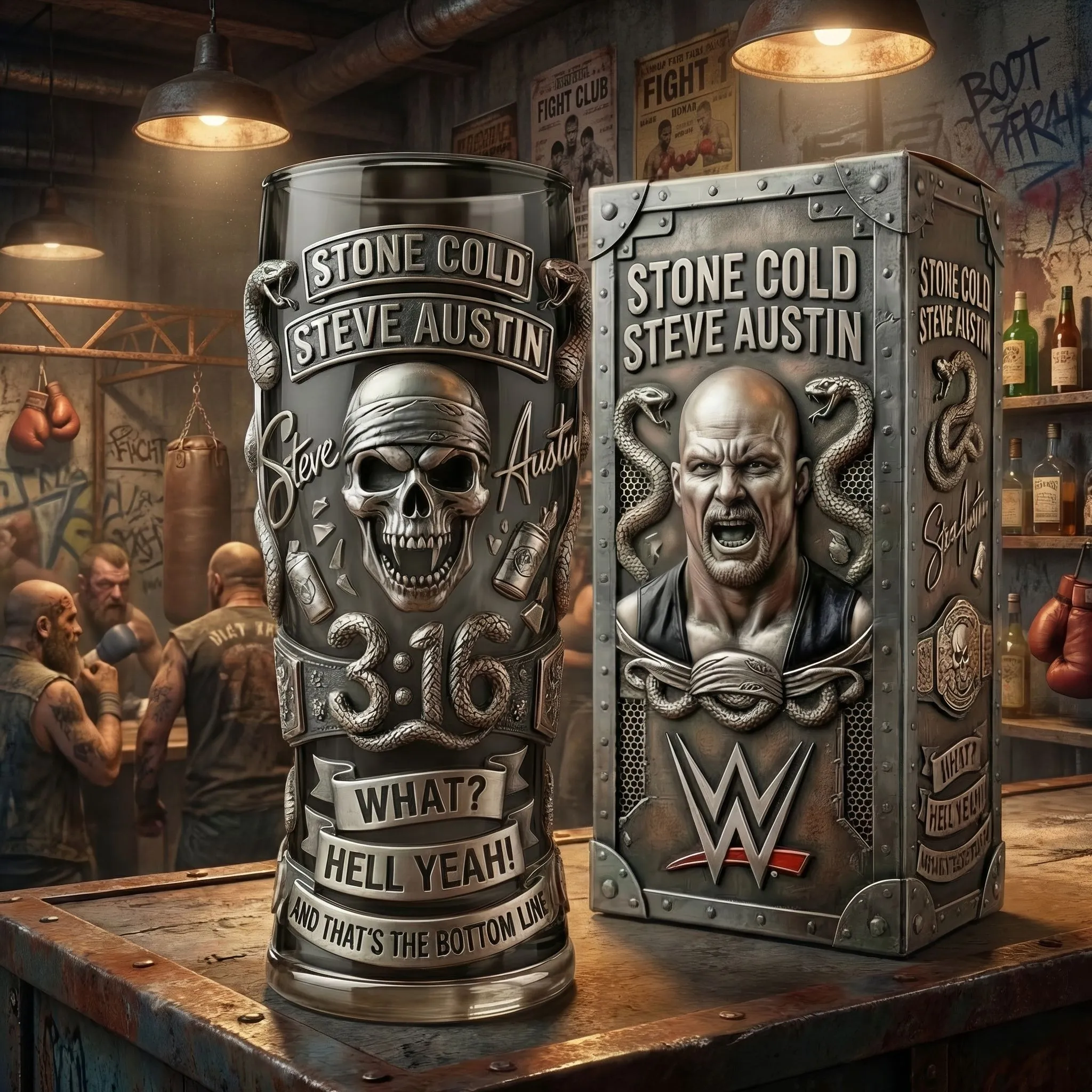 Wrestling Legends Signature Collector Glass - Limited Tribute Edition Wrestling Legends Signature Collector Glass - Limited Tribute Edition